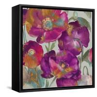 Poppies From My Window_Crop2-Marietta Cohen Art and Design-Framed Stretched Canvas