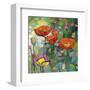 Poppies Galore-Karen Mathison Schmidt-Framed Art Print