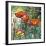 Poppies Galore-Karen Mathison Schmidt-Framed Art Print
