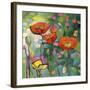 Poppies Galore-Karen Mathison Schmidt-Framed Art Print