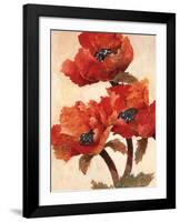 Poppies I-Joyce H^ Kamikura-Framed Giclee Print