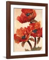 Poppies I-Joyce H^ Kamikura-Framed Giclee Print