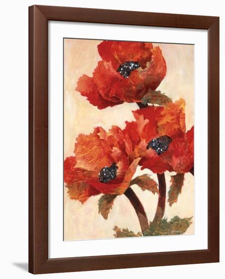 Poppies I-Joyce H^ Kamikura-Framed Giclee Print