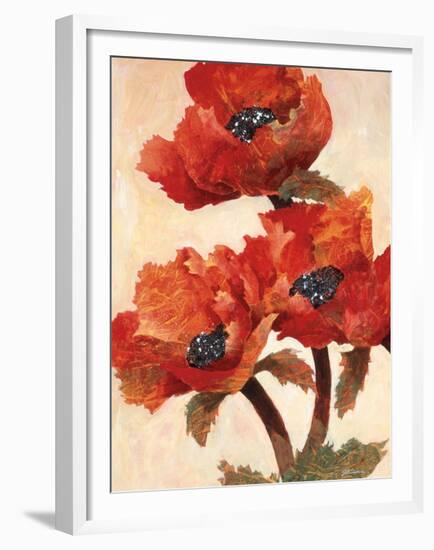 Poppies I-Joyce H^ Kamikura-Framed Giclee Print