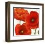 Poppies I-Luca Villa-Framed Art Print