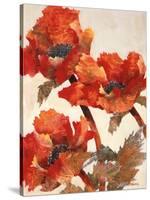 Poppies II-Joyce H^ Kamikura-Stretched Canvas