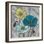 Poppies II-N. Harbick-Framed Art Print