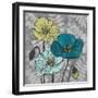 Poppies II-N. Harbick-Framed Art Print