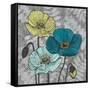 Poppies II-N. Harbick-Framed Stretched Canvas