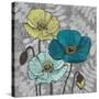 Poppies II-N. Harbick-Stretched Canvas