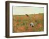 Poppies in a Field, C.1880 (Oil on Panel)-Victor Gabriel Gilbert-Framed Giclee Print