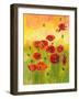 Poppies in a Field-ZPR Int’L-Framed Giclee Print