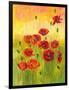 Poppies in a Field-ZPR Int’L-Framed Giclee Print