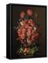 Poppies in a Terracotta Vase, 2000-Amelia Kleiser-Framed Stretched Canvas