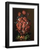 Poppies in a Terracotta Vase, 2000-Amelia Kleiser-Framed Giclee Print