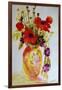 Poppies in a Vase,2000-Joan Thewsey-Framed Giclee Print