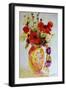 Poppies in a Vase,2000-Joan Thewsey-Framed Giclee Print