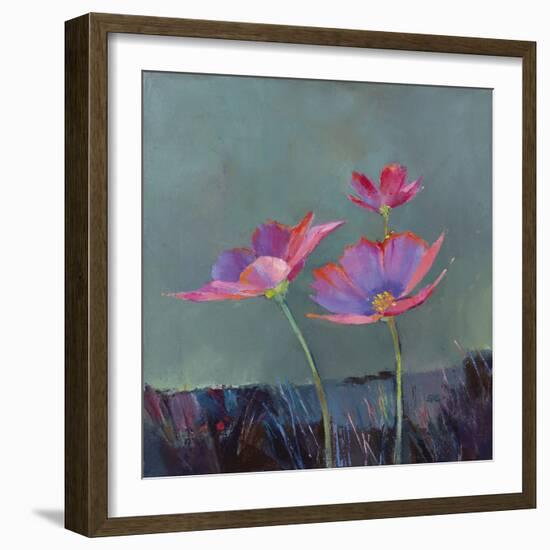 Poppies in Bloom II-Sarah Simpson-Framed Giclee Print