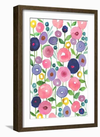 Poppies in Bloom-Elizabeth Rider-Framed Giclee Print