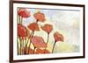 Poppies in Cream-Jennifer Lommers-Framed Giclee Print