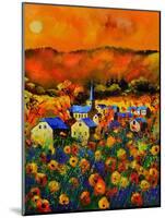 Poppies In Houroy-Pol Ledent-Mounted Art Print