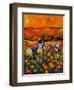 Poppies In Houroy-Pol Ledent-Framed Art Print