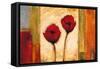 Poppies in Rhythm II-Brian Francis-Framed Stretched Canvas