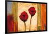 Poppies in Rhythm II-Brian Francis-Framed Art Print