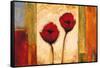 Poppies in Rhythm II-Brian Francis-Framed Stretched Canvas