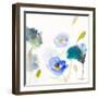 Poppies In The Blues I-Lanie Loreth-Framed Art Print