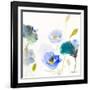 Poppies In The Blues I-Lanie Loreth-Framed Art Print