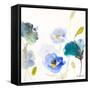 Poppies In The Blues I-Lanie Loreth-Framed Stretched Canvas