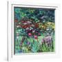 Poppies in the Garden, 2021 (oil on canvas)-Sylvia Paul-Framed Giclee Print