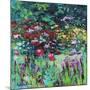 Poppies in the Garden, 2021 (oil on canvas)-Sylvia Paul-Mounted Giclee Print