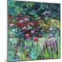 Poppies in the Garden, 2021 (oil on canvas)-Sylvia Paul-Mounted Giclee Print