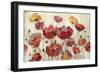 Poppies in the Rain-Silvia Vassileva-Framed Premium Giclee Print