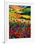 Poppies In Tuscany-Pol Ledent-Framed Art Print