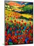 Poppies In Tuscany-Pol Ledent-Mounted Art Print