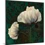 Poppies in Verdigris and Rust-Tina Lavoie-Mounted Giclee Print