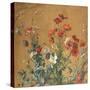 Poppies, Irises and Blossom-Jean Brenner-Stretched Canvas