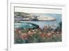 Poppies, Isle of Shoals-Childe Hassam-Framed Premium Giclee Print