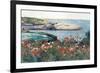 Poppies, Isle of Shoals-Childe Hassam-Framed Premium Giclee Print