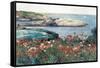 Poppies, Isle of Shoals-Childe Hassam-Framed Stretched Canvas