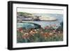 Poppies, Isle of Shoals-Childe Hassam-Framed Art Print