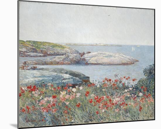 Poppies, Isles of Shoals 1891-Frederick Childe Hassam-Mounted Giclee Print