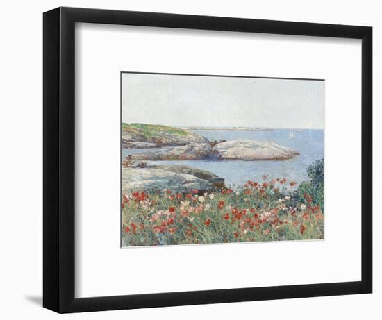 Poppies, Isles of Shoals, America, 1891-Childe Hassam-Framed Art Print