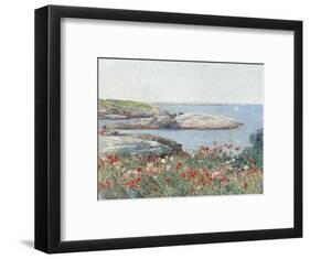 Poppies, Isles of Shoals, America, 1891-Childe Hassam-Framed Art Print