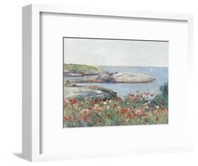 Poppies, Isles of Shoals, America, 1891-Childe Hassam-Framed Art Print