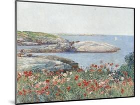 Poppies, Isles of Shoals, America, 1891-Childe Hassam-Mounted Art Print