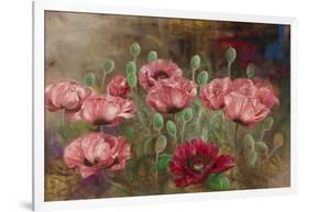 Poppies IV-li bo-Framed Giclee Print